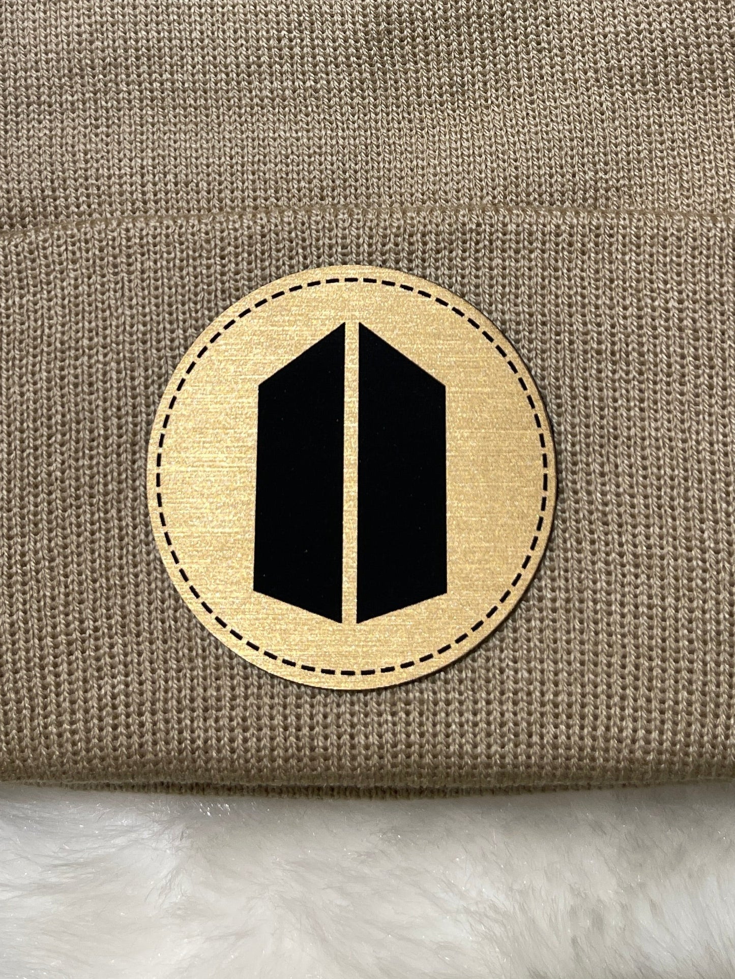 BTS Army - Toque with Leatherette Patch