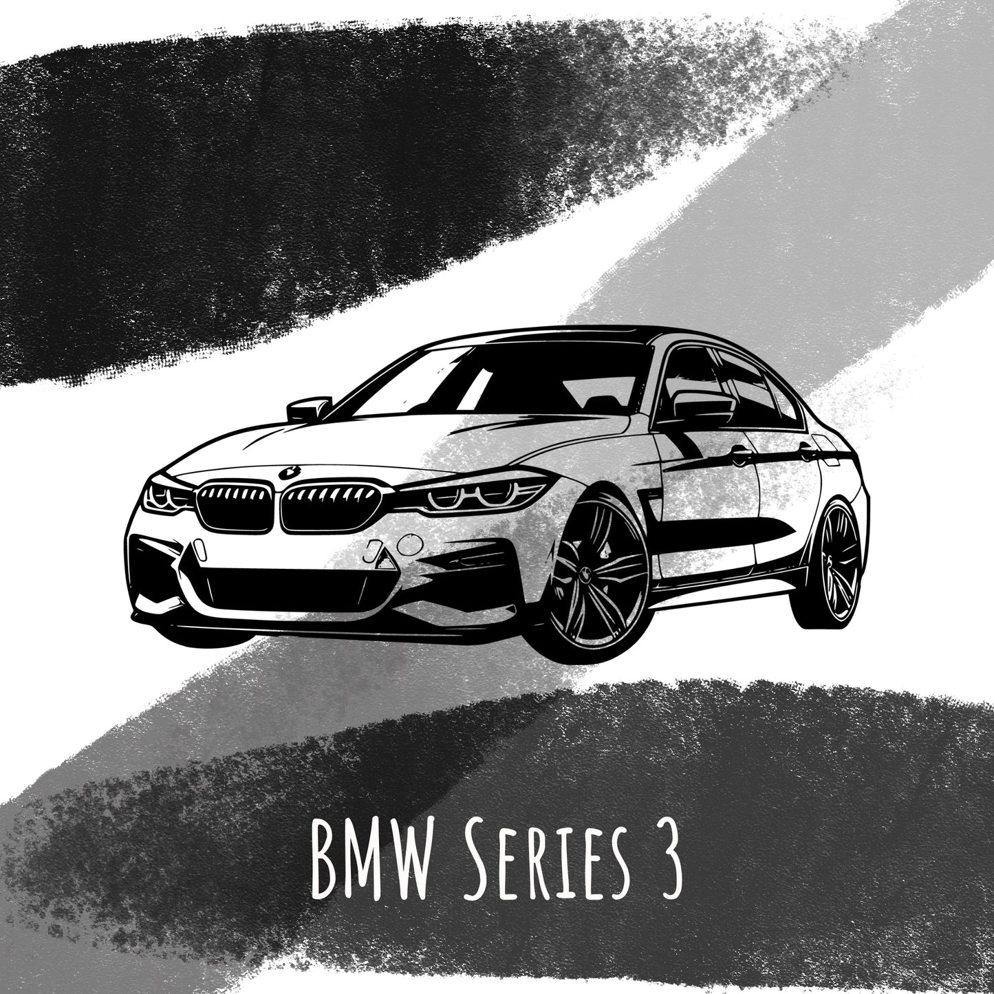 BMW Series 3 Toque with Leatherette Patch
