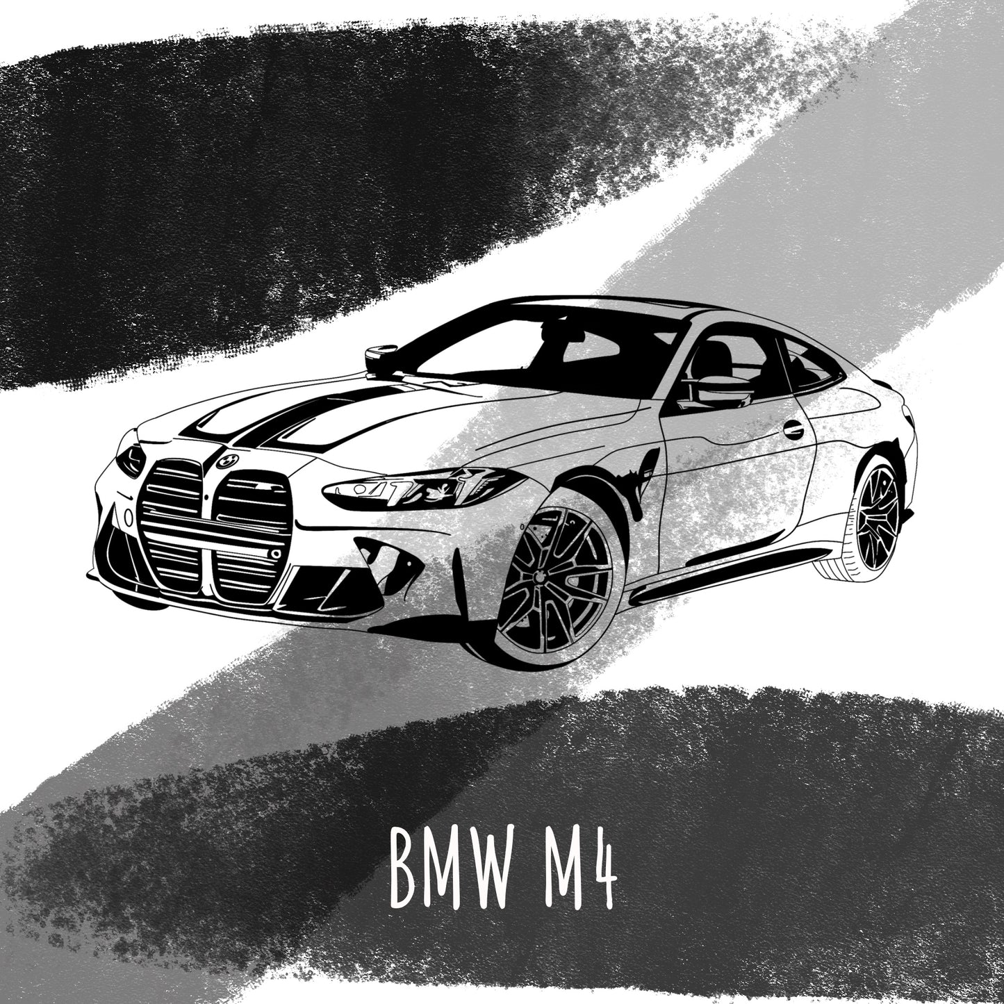 BMW M4 Toque with Leatherette Patch