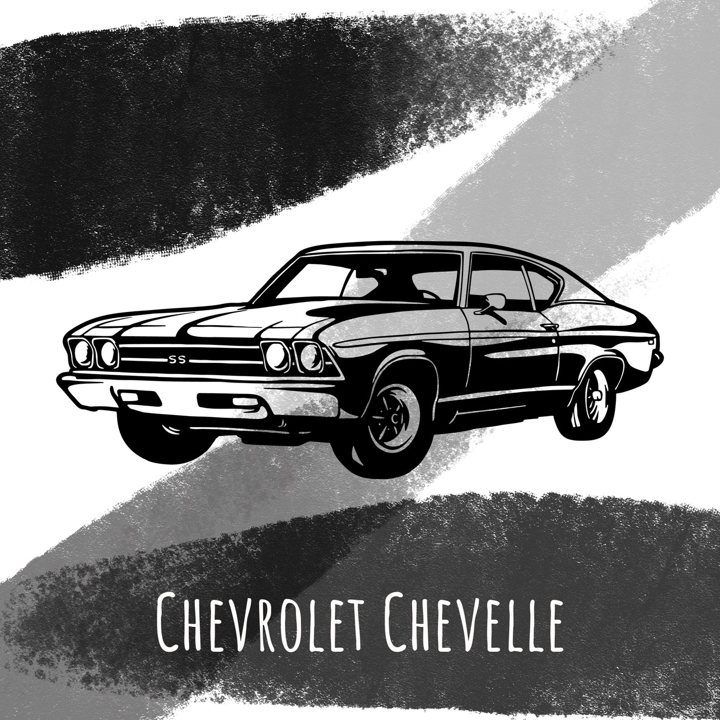 Chevrolet Chevelle Trucker Cap with Leatherette Patch