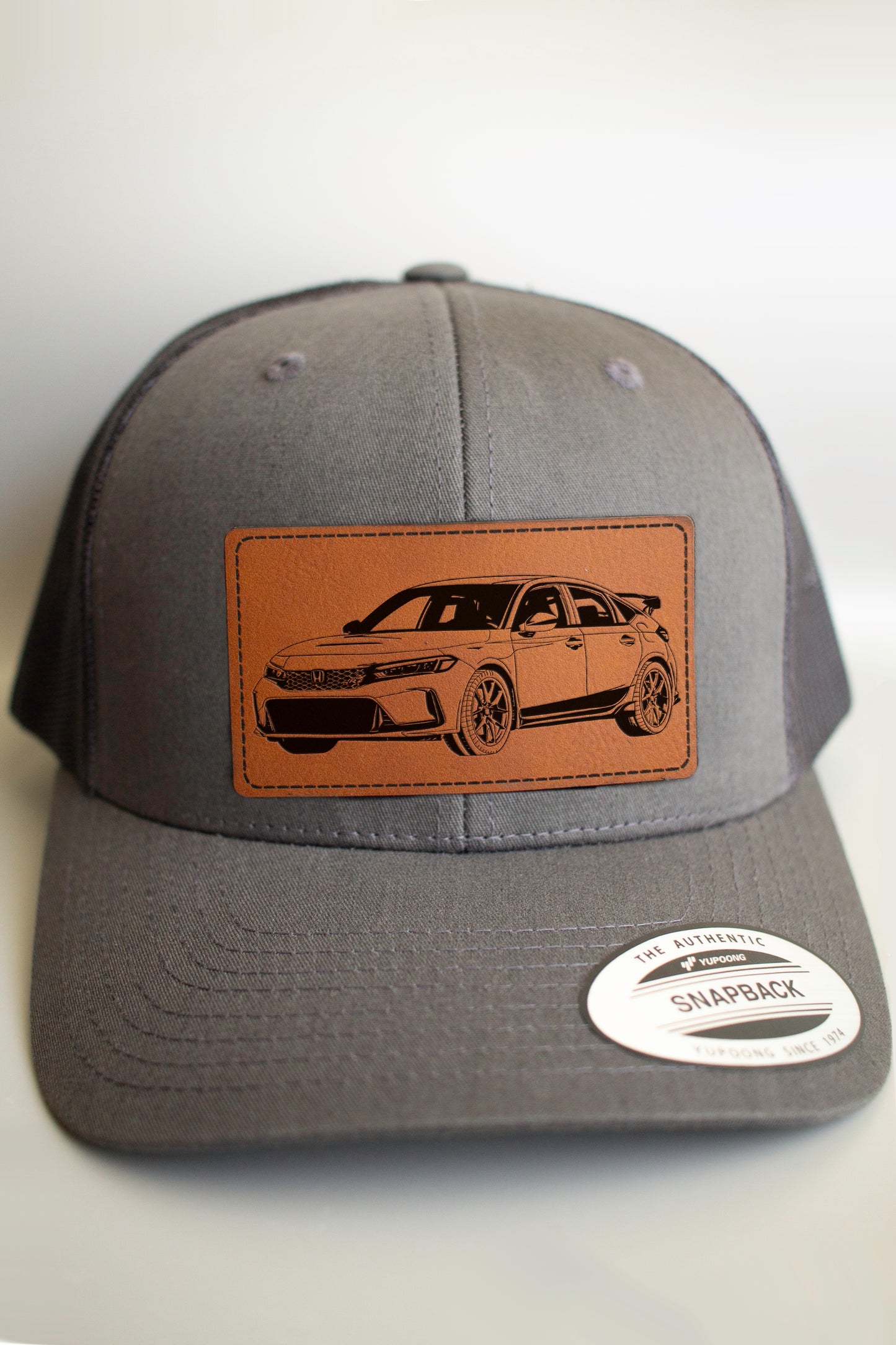 Honda Civic Type R Trucker Cap with Leatherette Patch