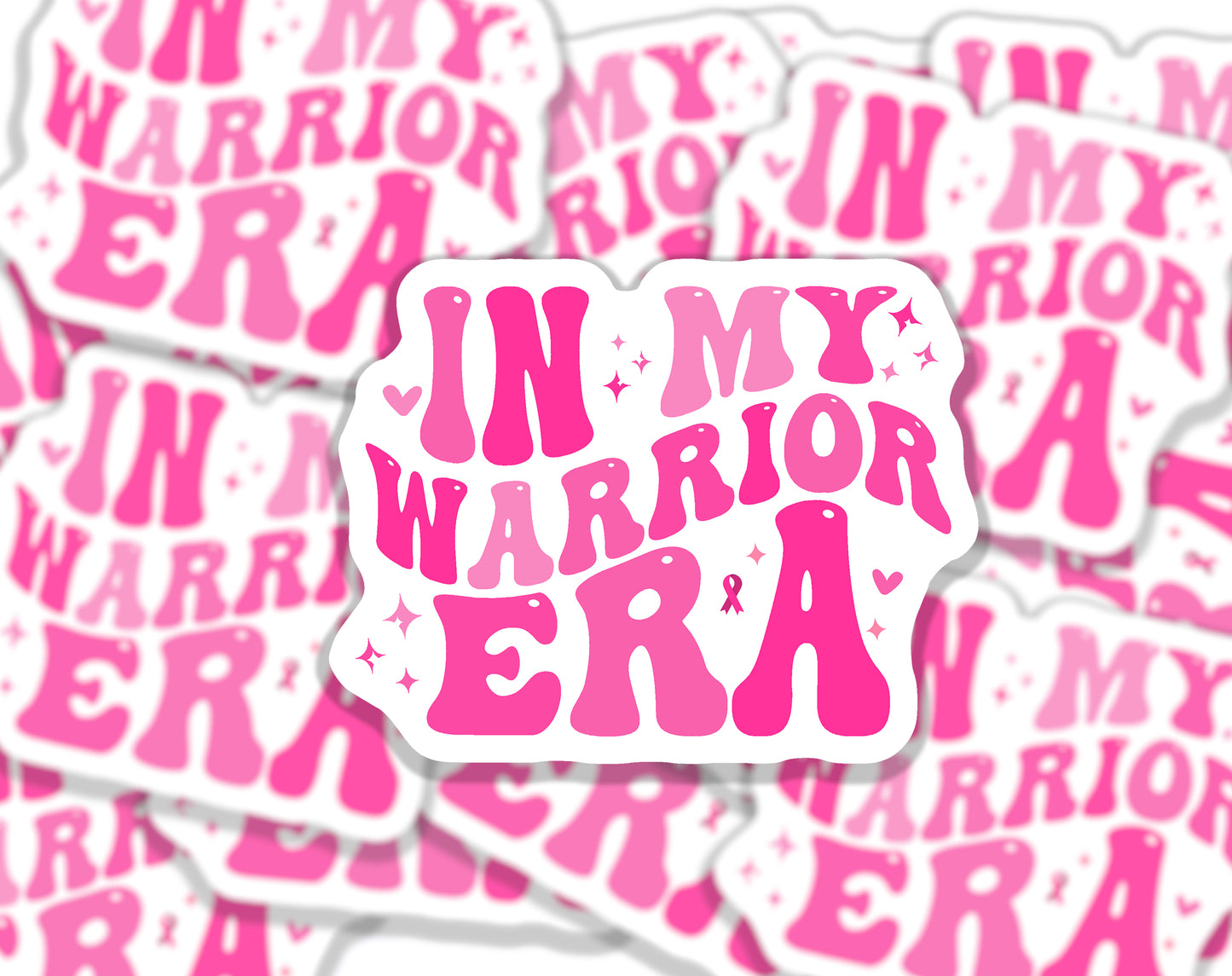 Big C Motivational Sticker - In my warrior era