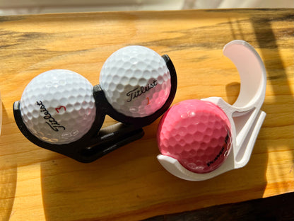 Dual Golf Ball Belt Clip