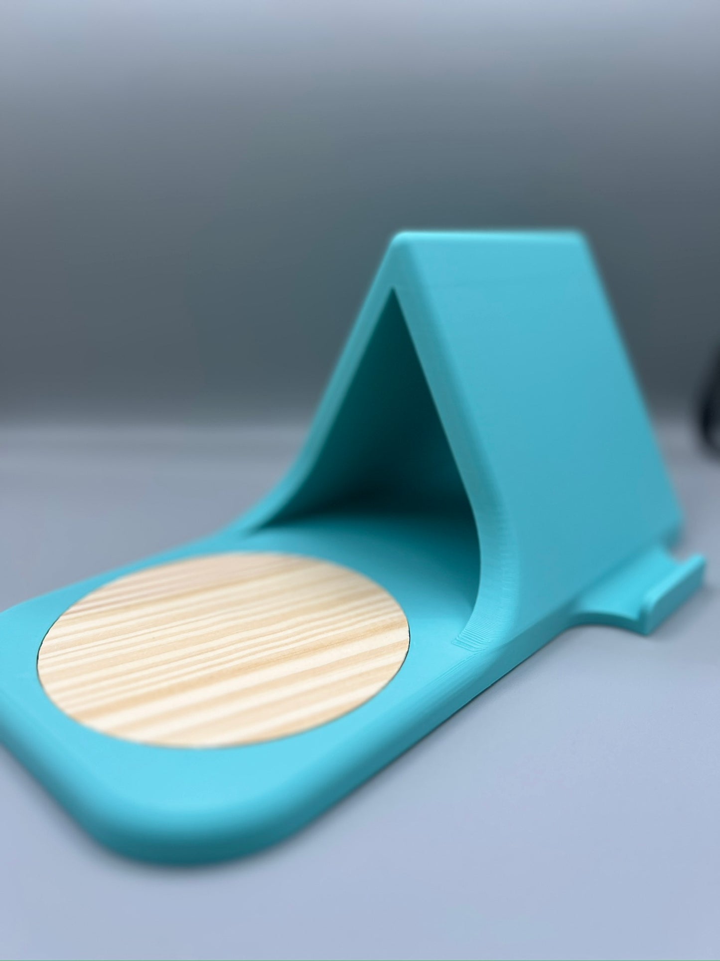 Book Rest with Round Wooden Coaster
