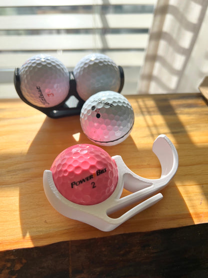 Dual Golf Ball Belt Clip