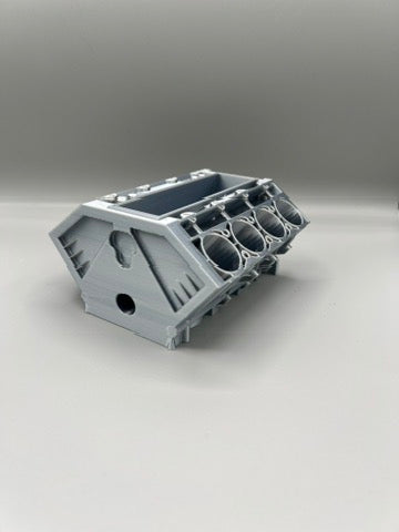 Engine Block Business Card Holder Organizer