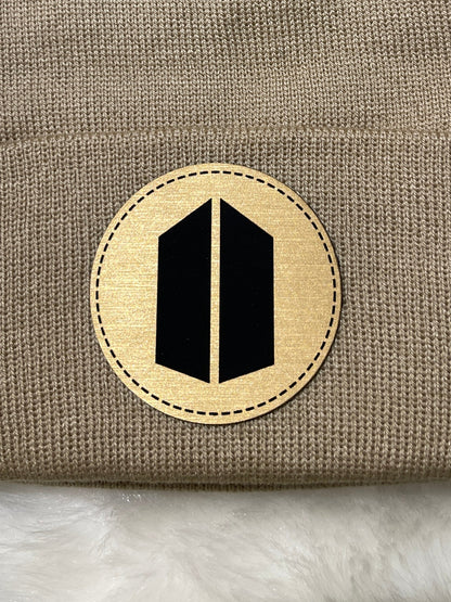 BTS Army - Toque with Leatherette Patch