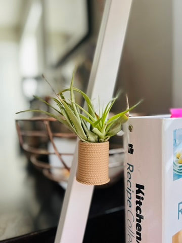 Jute Rope Fridge Magnet Air Plant Holder