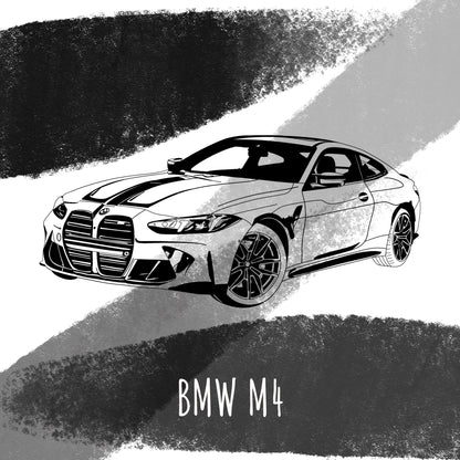 BMW M4 Toque with Leatherette Patch