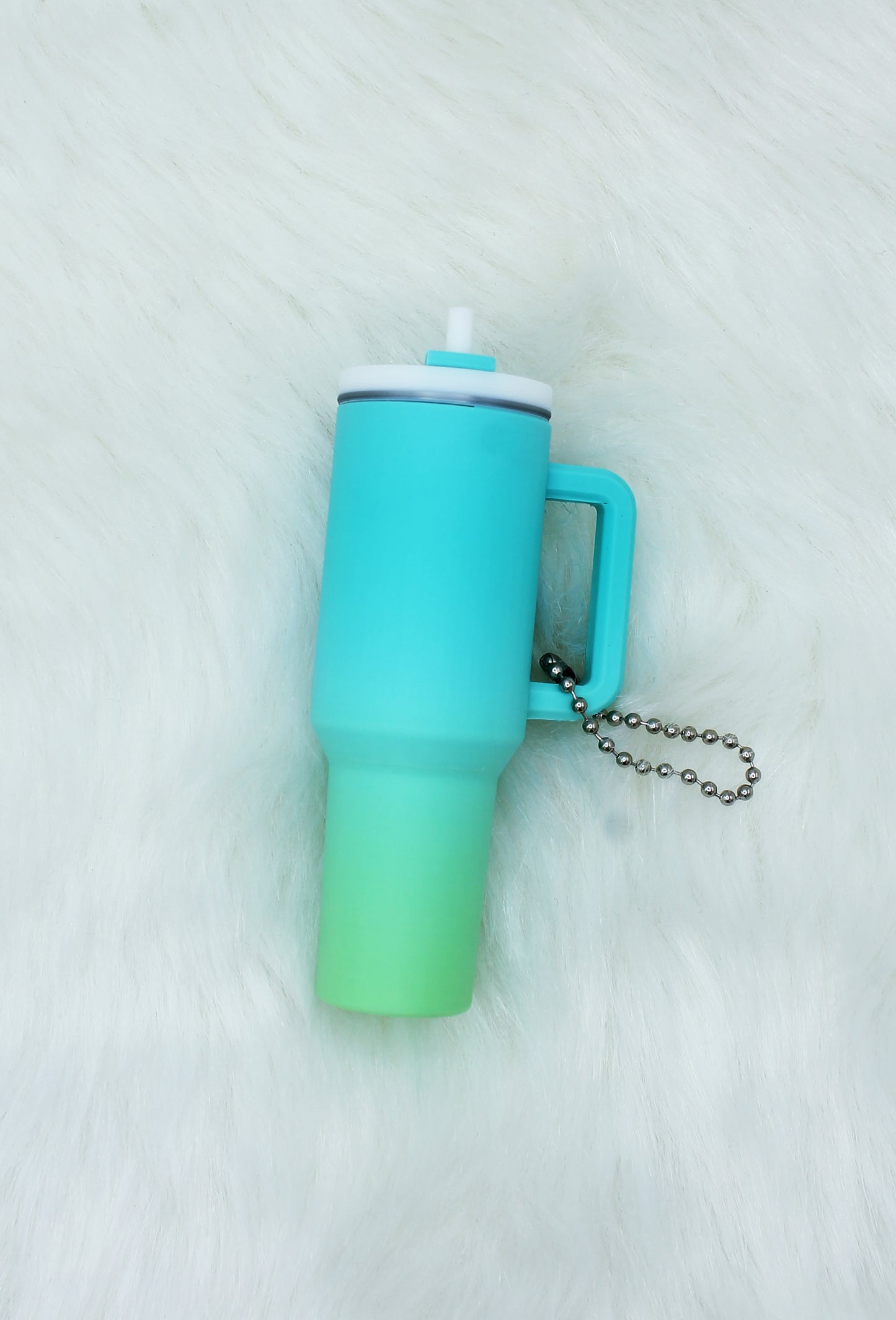 Tiny Stash Tumbler Keychain Ombré – 3D Printed Miniature Container