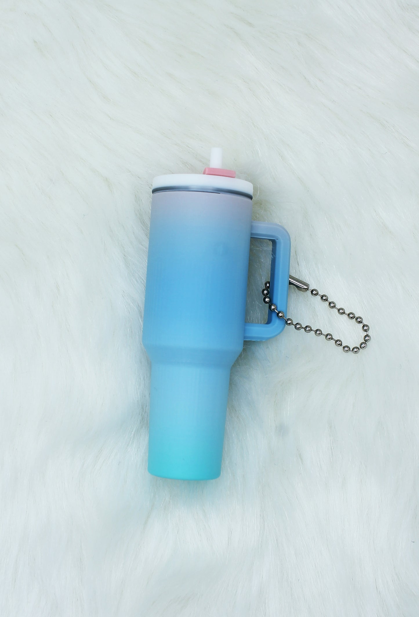 Tiny Stash Tumbler Keychain Ombré – 3D Printed Miniature Container