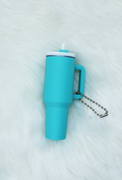 Tiny Stash Tumbler Keychain Pastel – 3D Printed Miniature Container