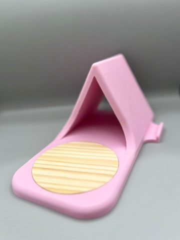 Book Rest with Round Wooden Coaster