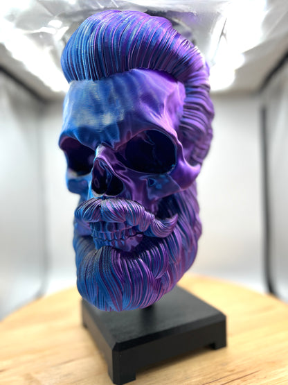 Bearded Skull with stand