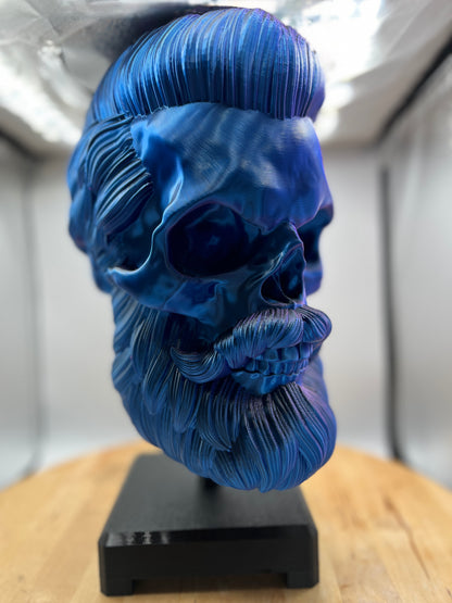 Bearded Skull with stand