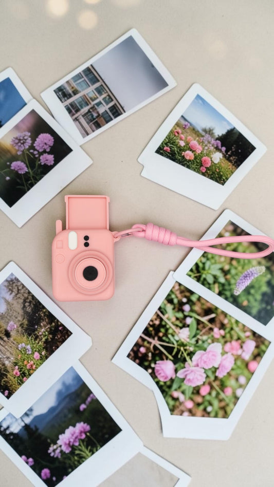 Instax-style Fidget Clicker and Mini Photo Holder