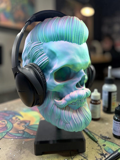 Bearded Skull with stand