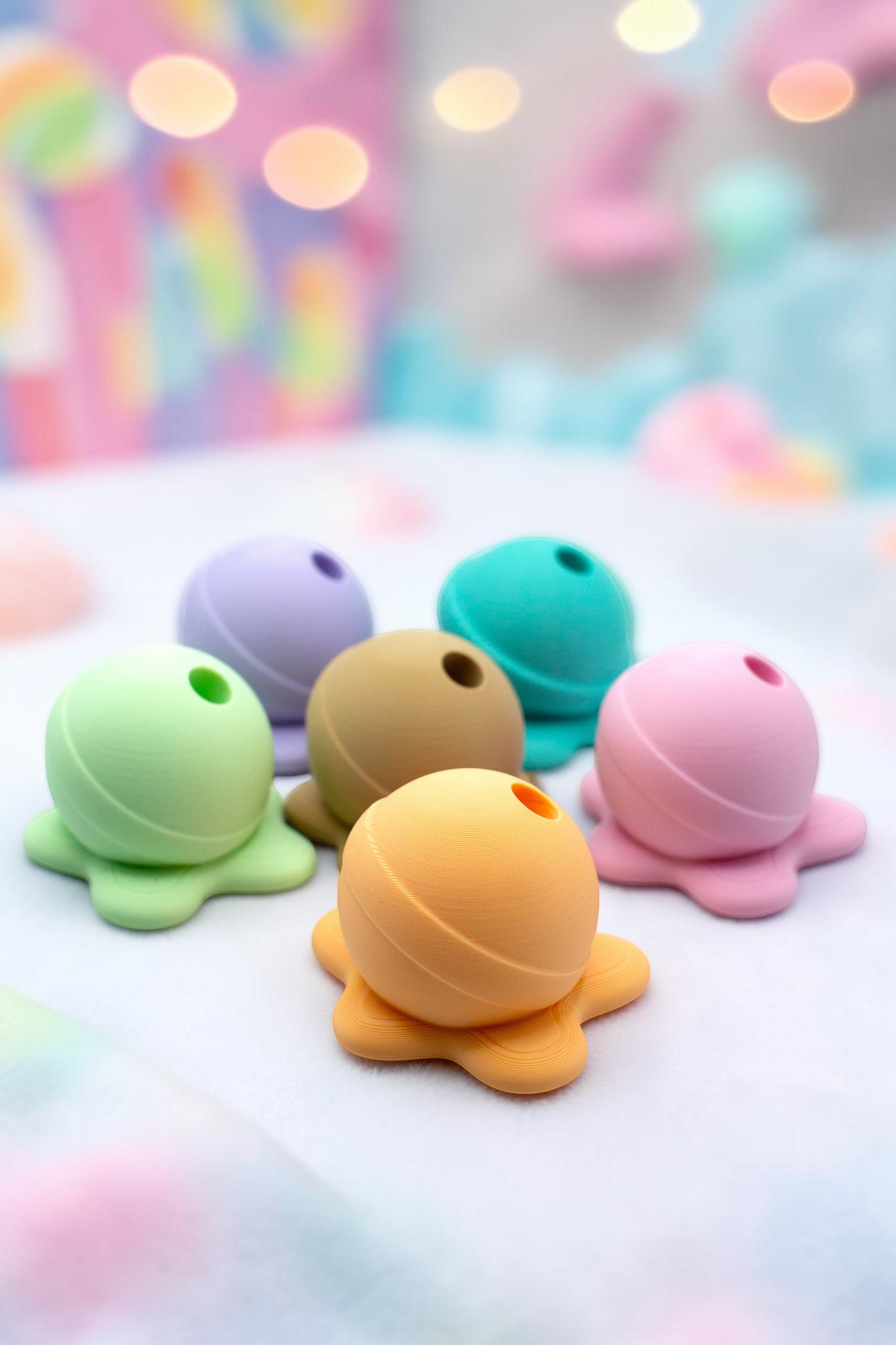 Melted Lollipop Pencil Holder