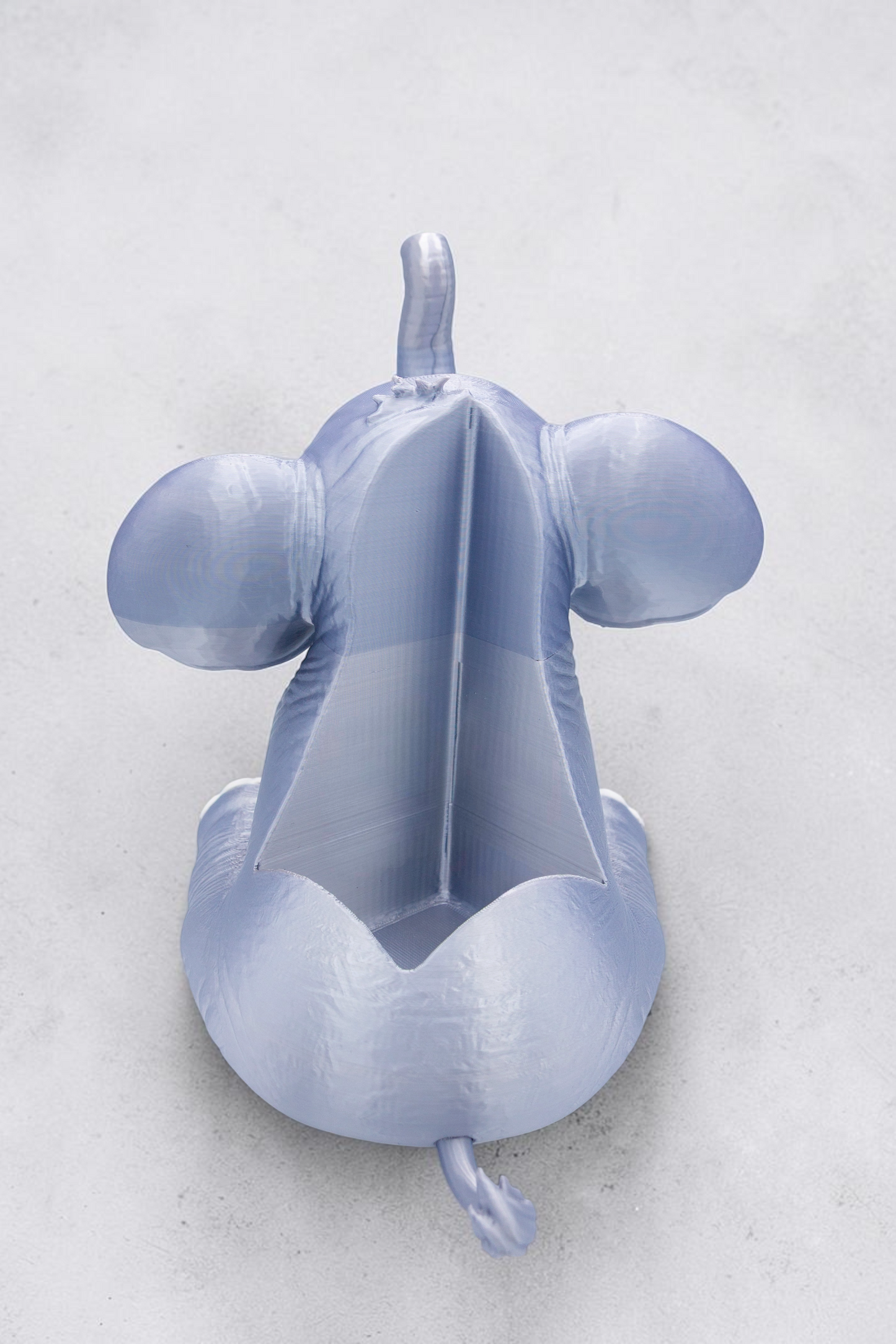 Silver Elephant Foam Soap Holder