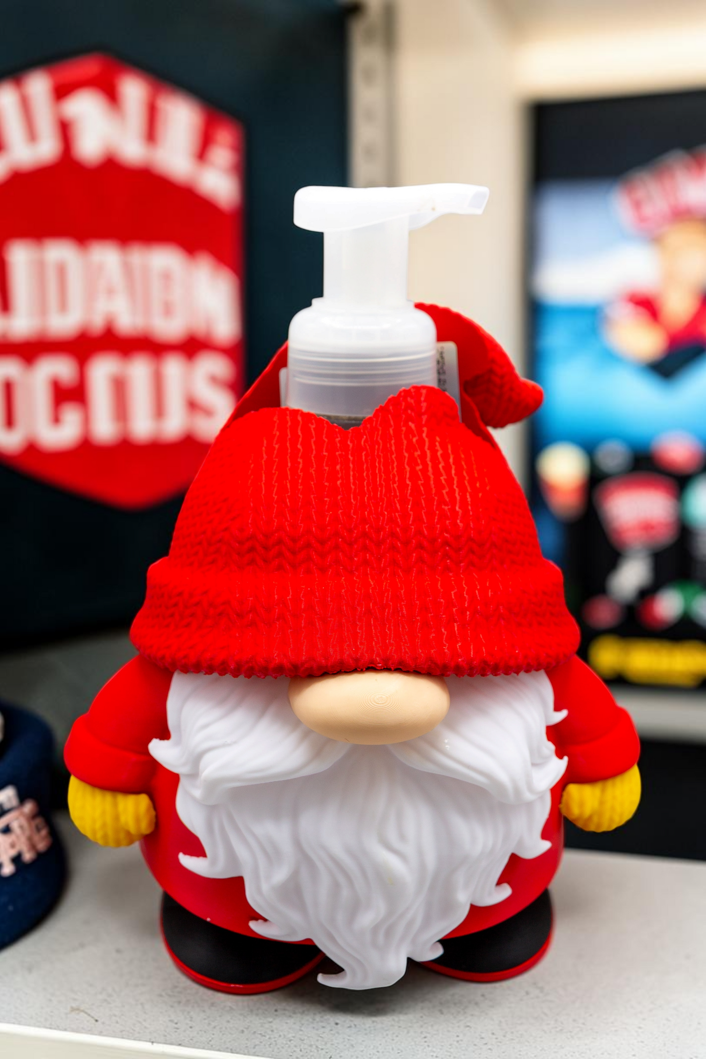Gnome Foam Soap Holder Flames