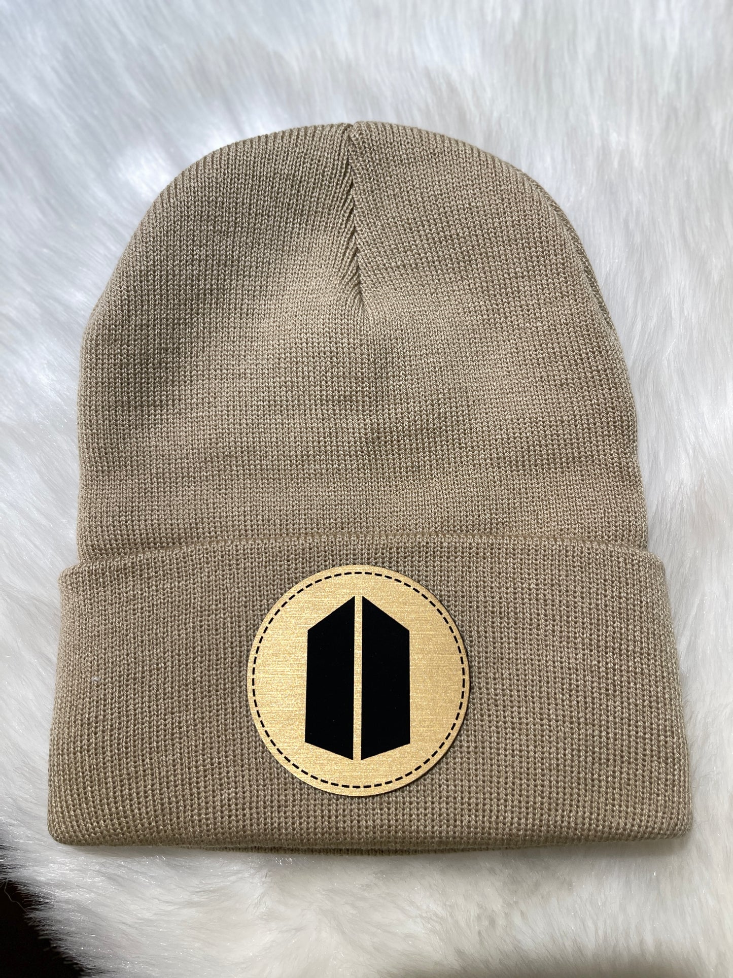 BTS Army - Toque with Leatherette Patch