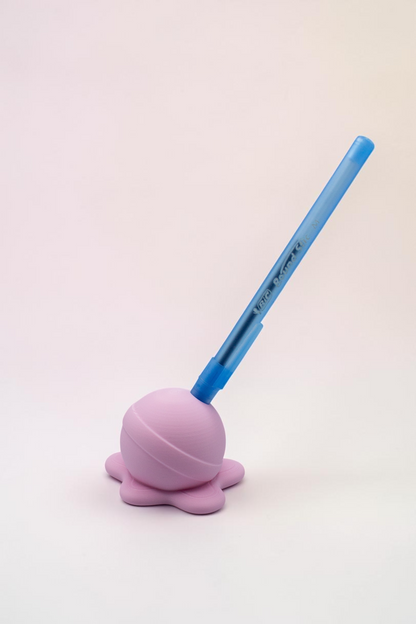 Melted Lollipop Pencil Holder