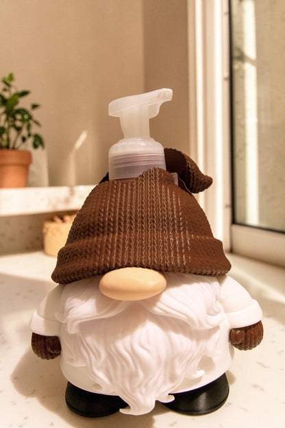 Gnome Foam Soap Holder Brown