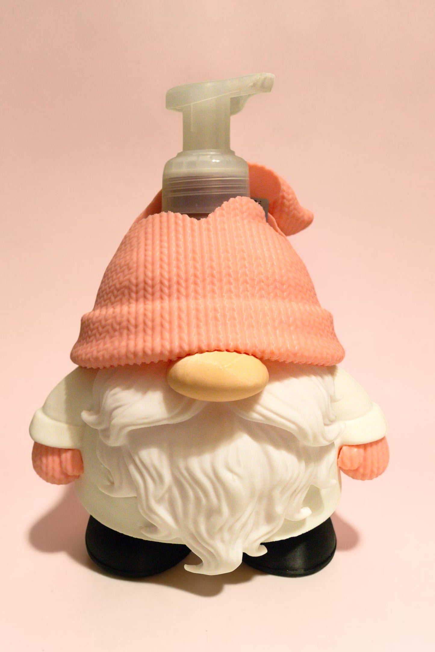 Gnome Foam Soap Holder Pink