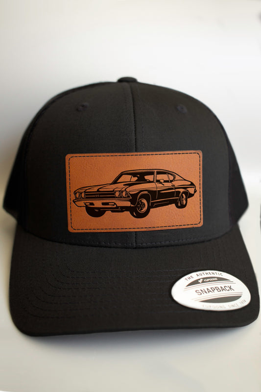 Chevrolet Chevelle Trucker Cap with Leatherette Patch