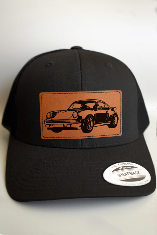 Porsche 911 Classic Trucker Cap with Leatherette Patch