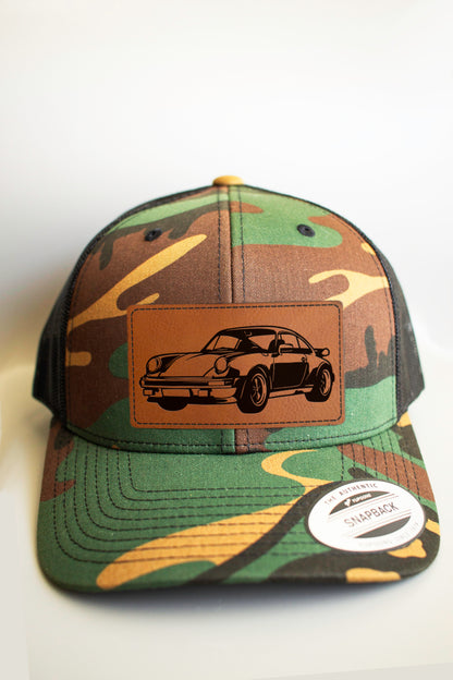 Porsche 911 Classic Trucker Cap with Leatherette Patch