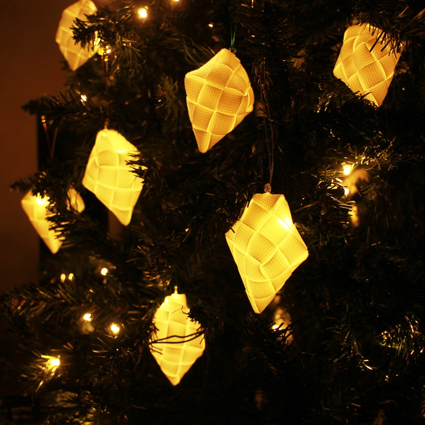 Hanging Rice Pusô | Unique Handmade Filipino Christmas Ornament