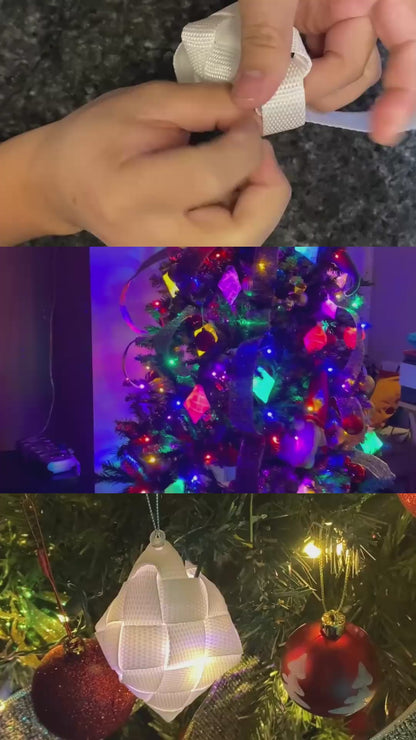 Hanging Rice Pusô | Unique Handmade Filipino Christmas Ornament