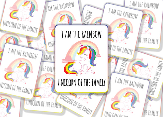Rainbow Unicorn of the Family